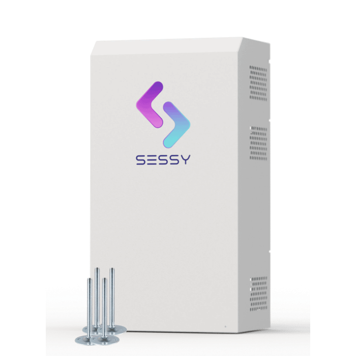 Sessy slimme thuisbatterij 10kWh wit staand